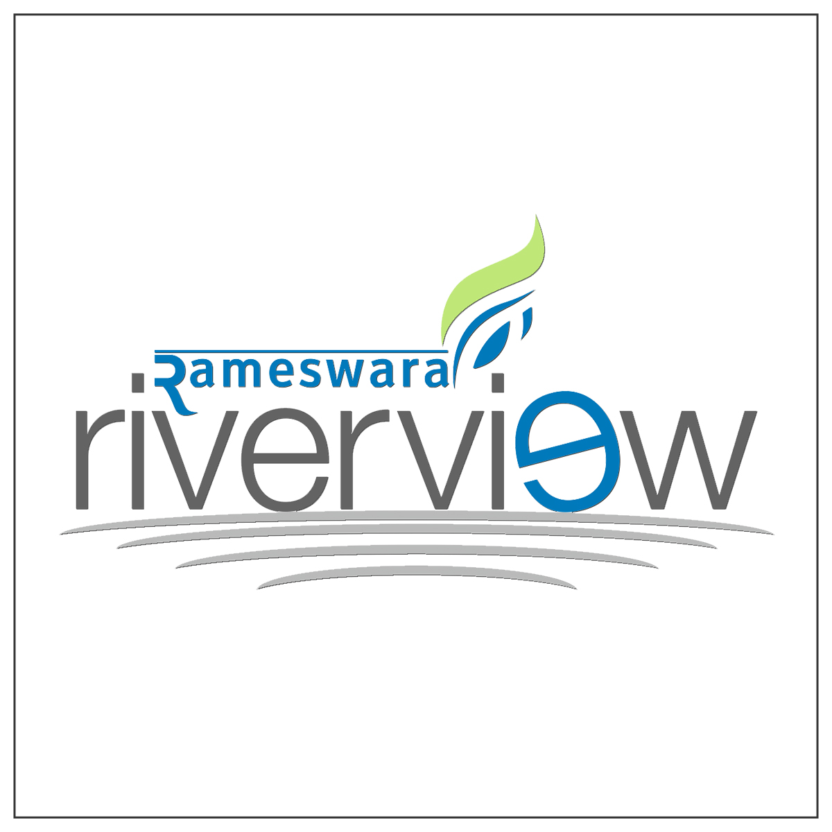 Rameswara Riverview 1200x1200 px Logo White BG